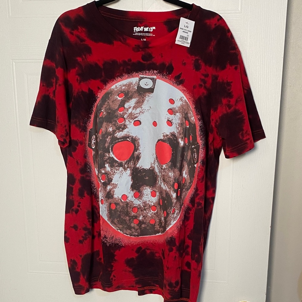 Friday the 13th Rags Red Graphic Tee - Short Sleeve